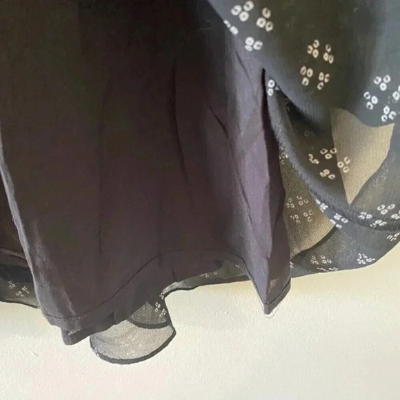 Free People Long Sleeve Chiffon Mini Dress - Picture 6 of 13